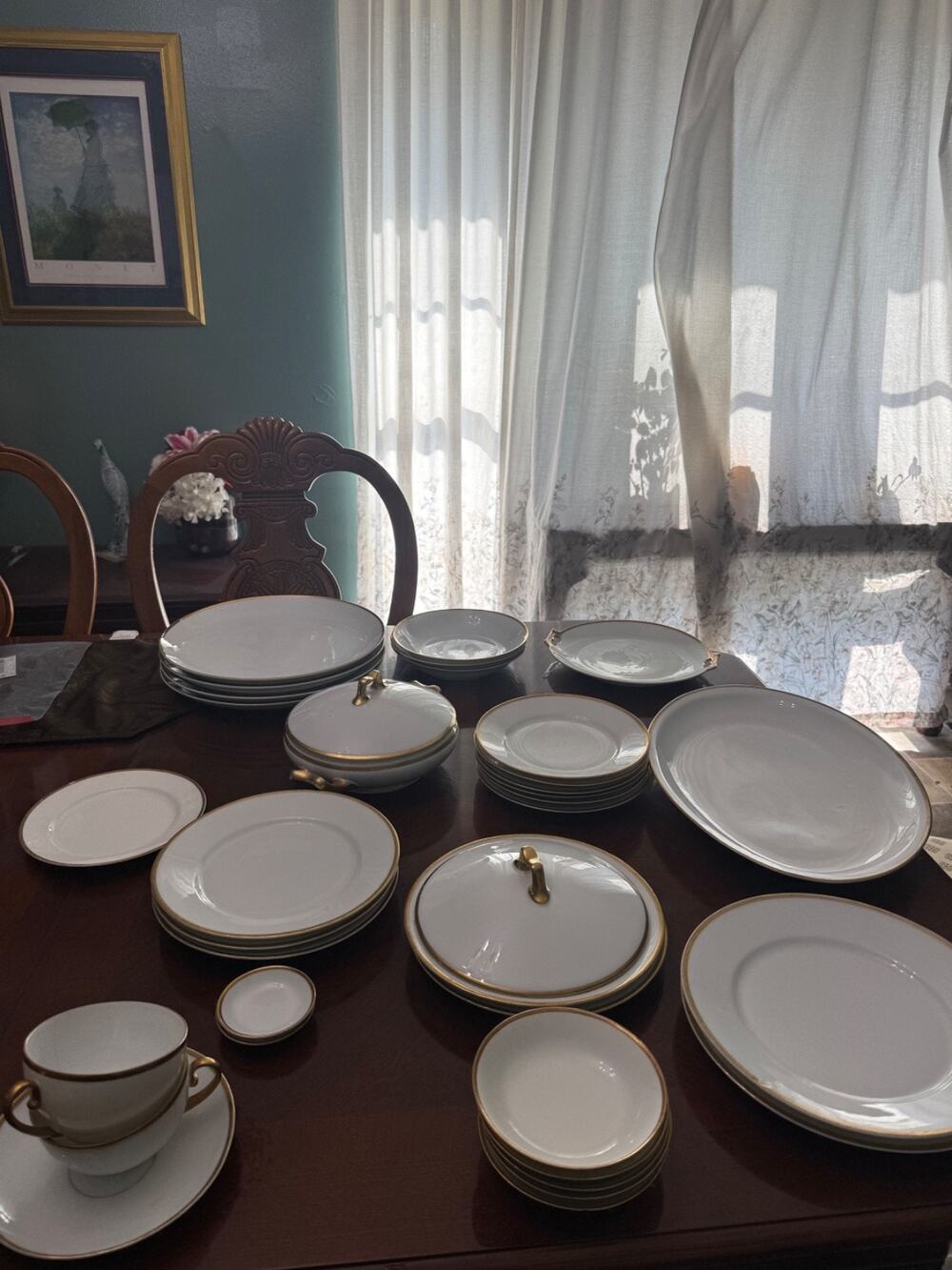 Antique Imperial PSL Austria Porcelain Dinnerware Lot Gold Trim – Local Pickup